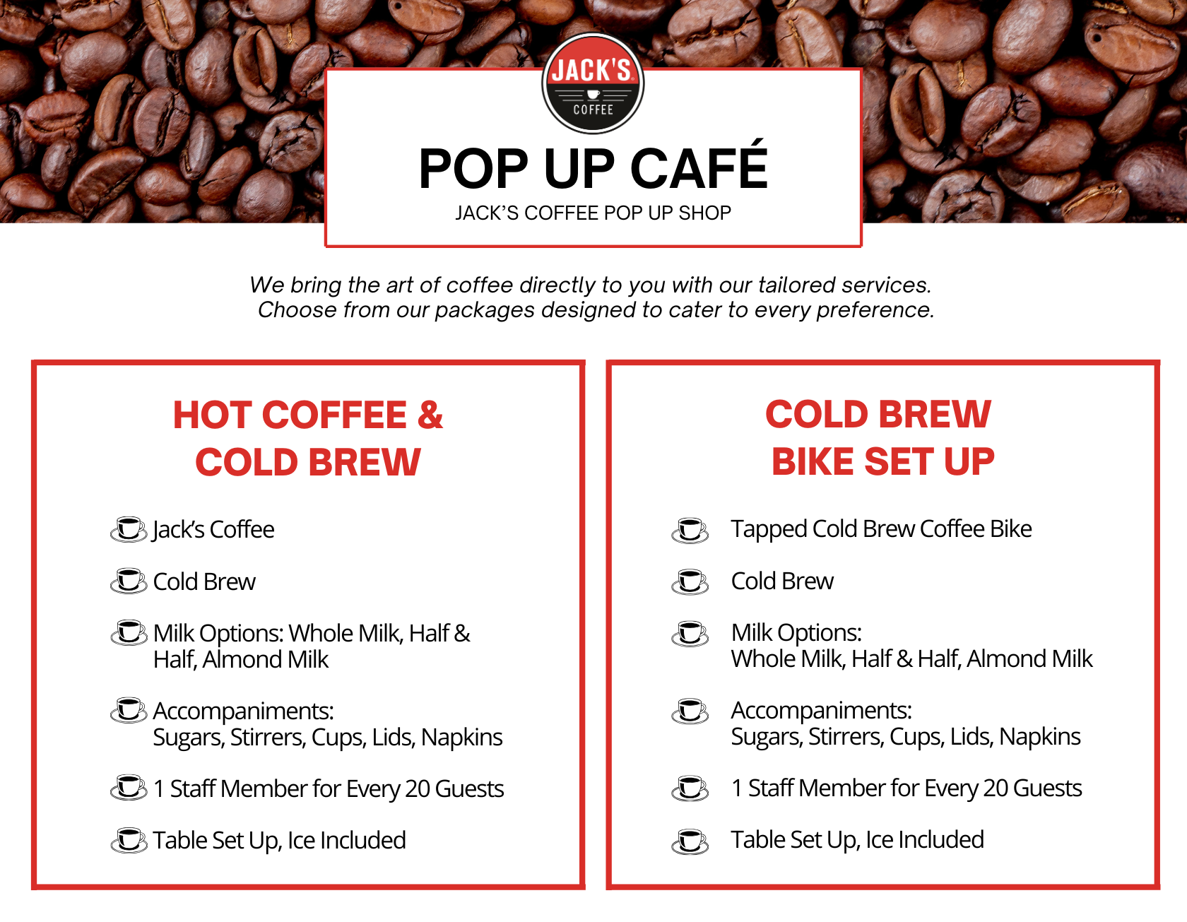 Jack's Stir Brew Coffee